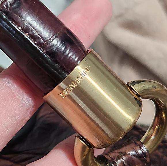 Brahmin leather handbag WITH rose charms - Picture 10 of 12